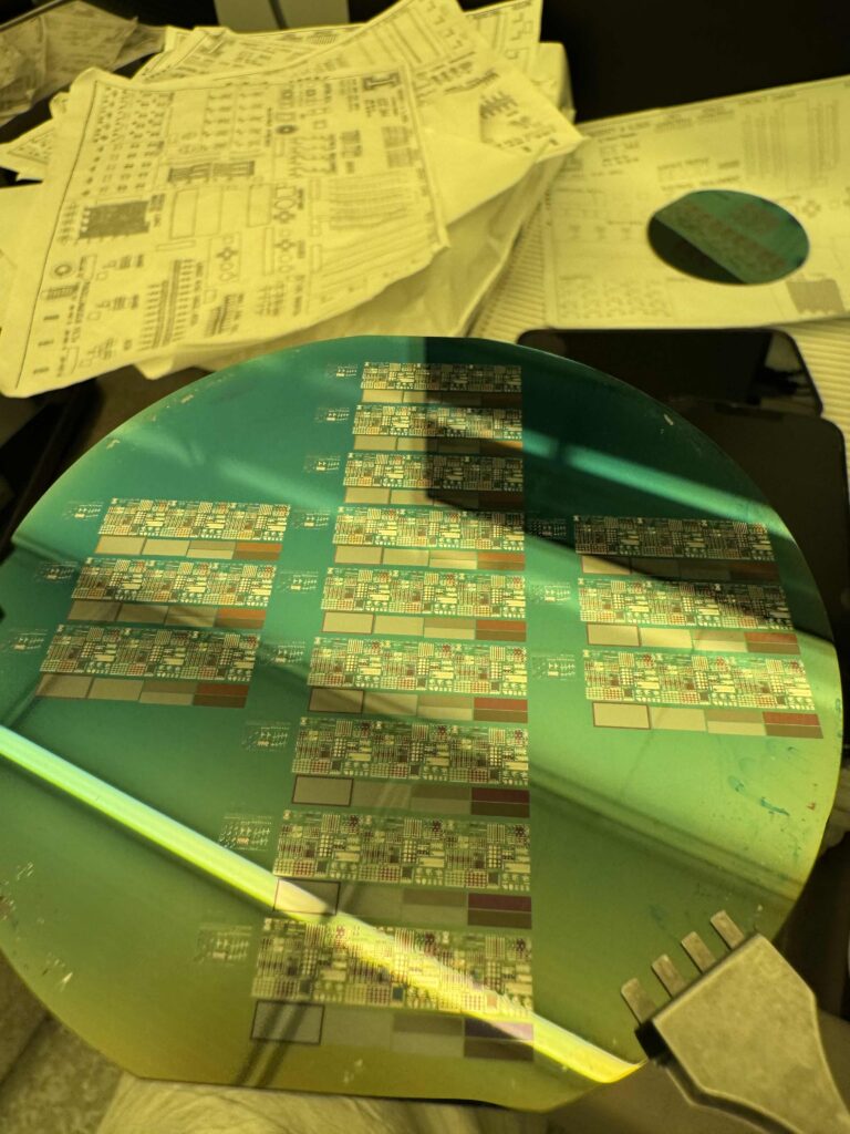 CMOS Integrated Circuit Wafer